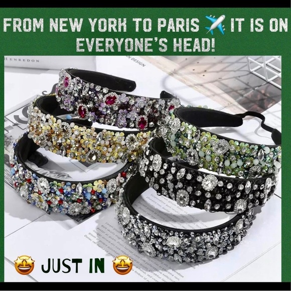 Super Elegant Green Headband to Enhance your Casual or Night Our Hair look main image 4